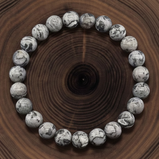 Zebra Jasper Bracelet | Protection + Resilience