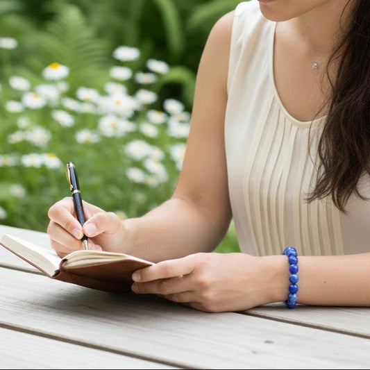 Lapis Lazuli Bracelet | Hope + Peace