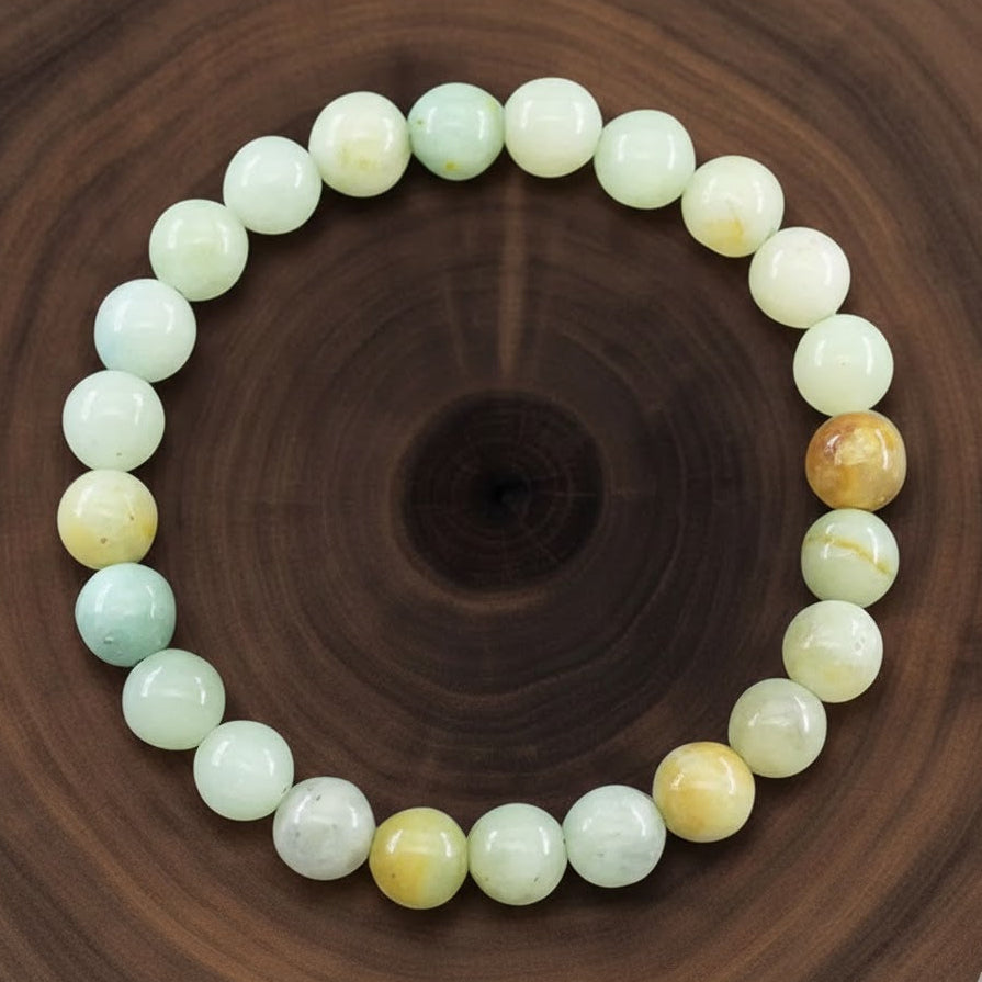 Burmese Water Jade Bracelet | Luck + Fortune