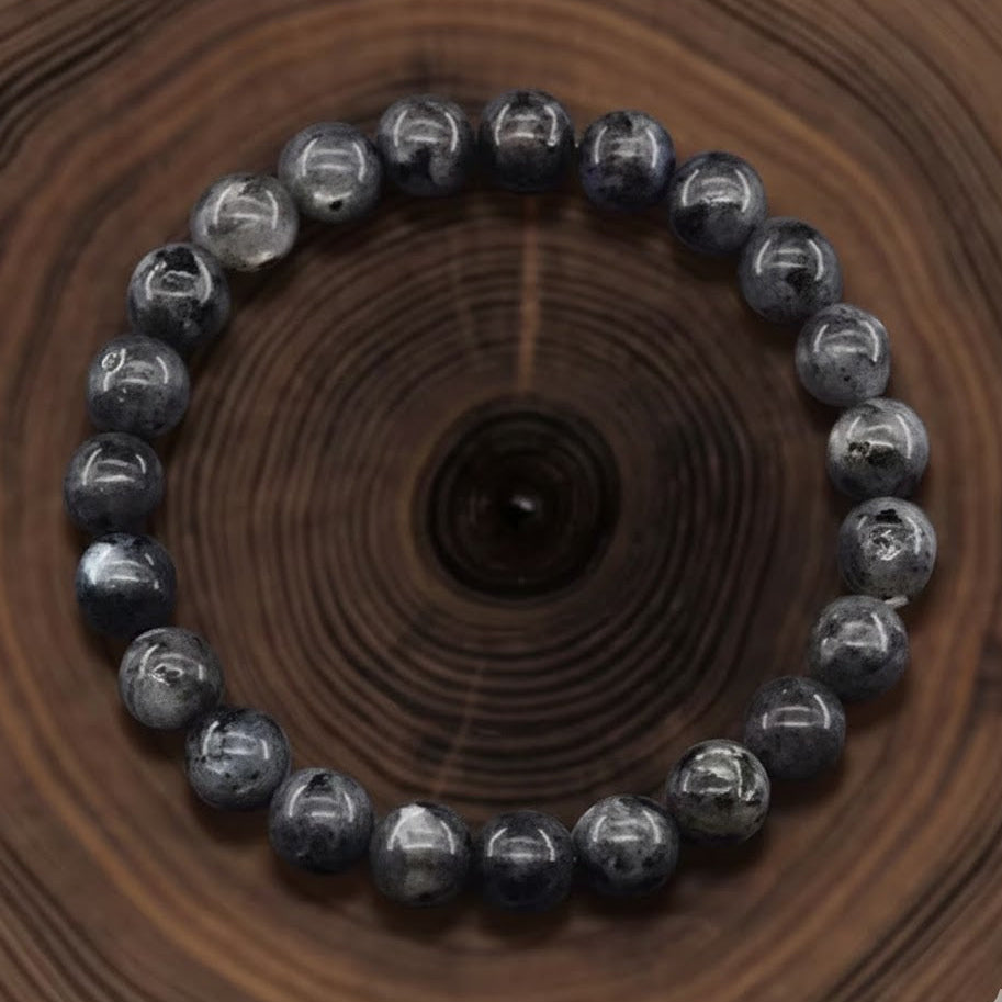 Larvikite Bracelet | Strength + Courage